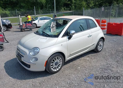 2013 Fiat 500C Lounge from USA, damaged, VIN 3C3CFFER0DT648893